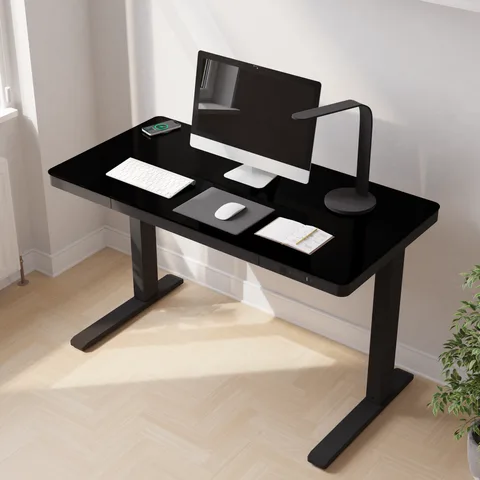 Juno 4.0 Sit Stand Desk Black