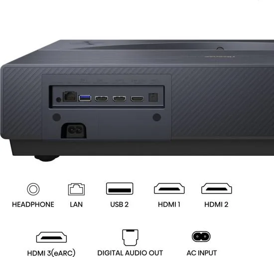 Premium laser cinema projector PT1TUK native 4K resolution VIDAA U7 smart platform Netflix Disney