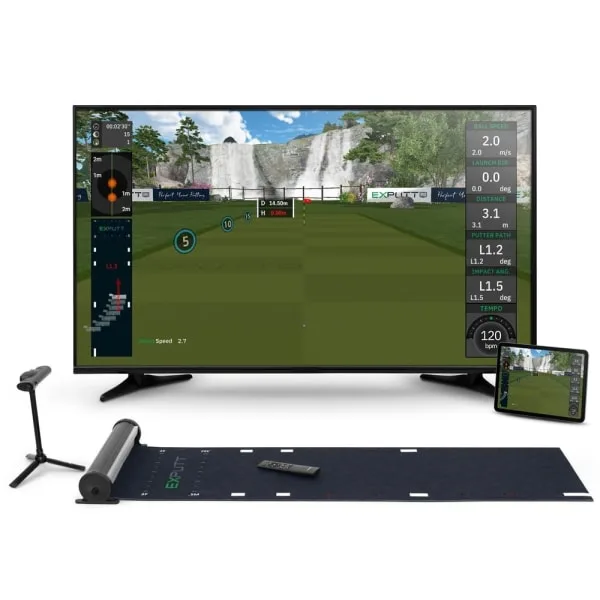 Exputt RG Golf Putting Simulator | Real Green Indoor Putting All Products