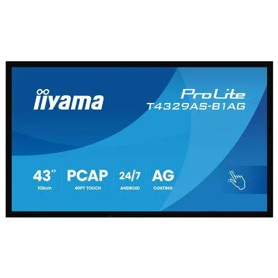 iiyama 43 ProLite T4329AS-B1AG Front View 2
