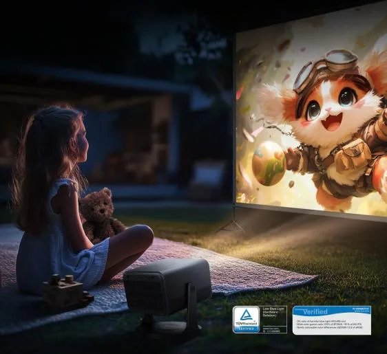 Hisense C2TUK projector Dolby Vision HDR10 DTS Virtual X home entertainment