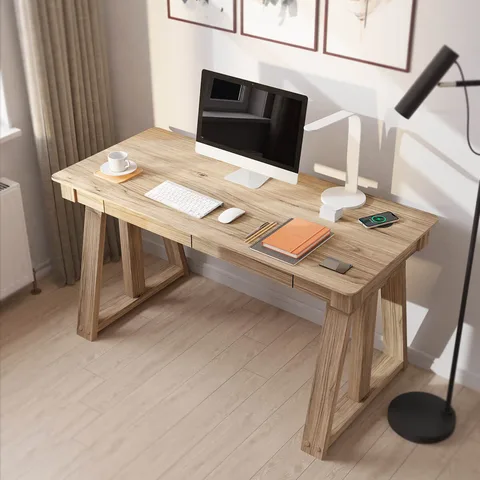 Nora Sit Stand Desk from side