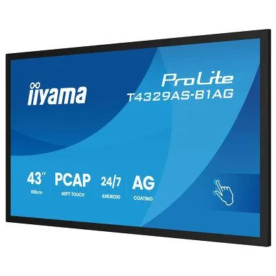 iiyama 43 ProLite T4329AS-B1AG Close Up