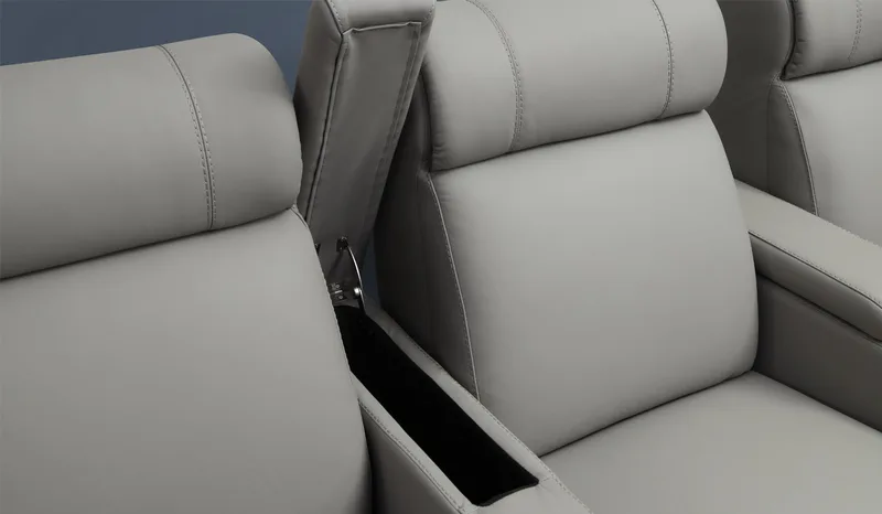 Paramount+ Cinema Seats - Open Armrest Console with Storage