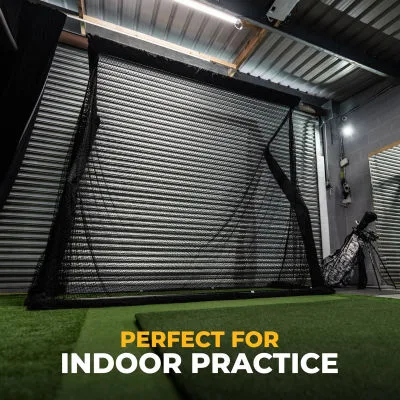SimSpace Deluxe Golf Practice Net – 8ft Professional Driving Net Indoor