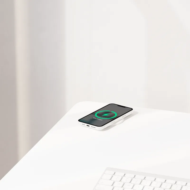 Juno 4.0 Sit Stand Desk white close up