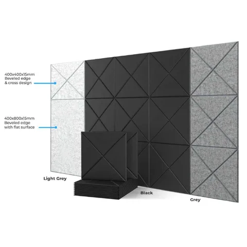 TekDen Acopads | Golf Sim Acoustic Wall Pads – golf simulator acoustic panels