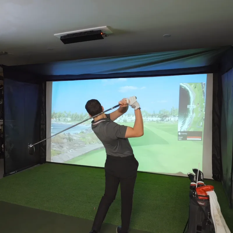 SportScreen Vanish 16H Golf Simulator Enclosure