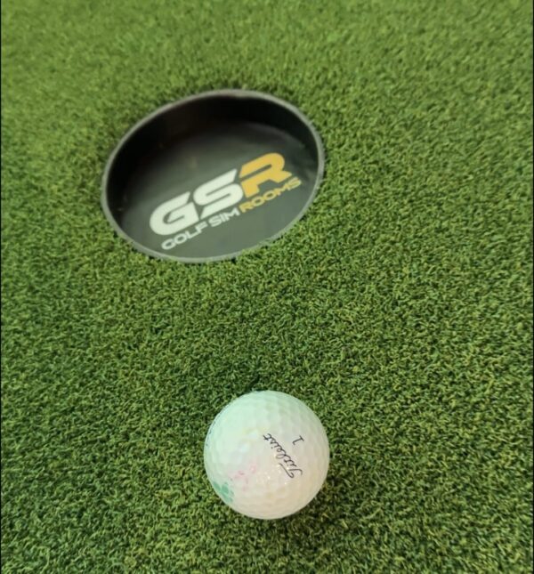 GSR Shallow Putting Cup | Engineered for Golf Sim Floors