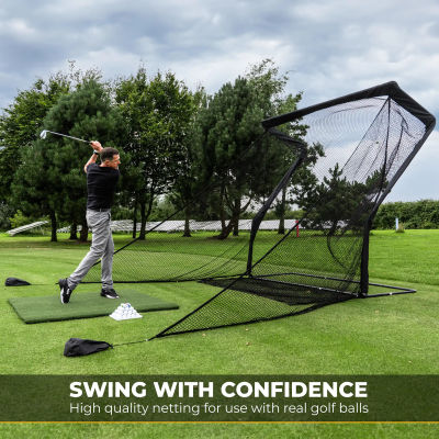 SimSpace Deluxe Golf Practice Net 8FT Wide