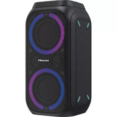 HISENSE Party Rocket 160W Portable Party Speaker - Bluetooth Karaoke Speaker with LED Lights