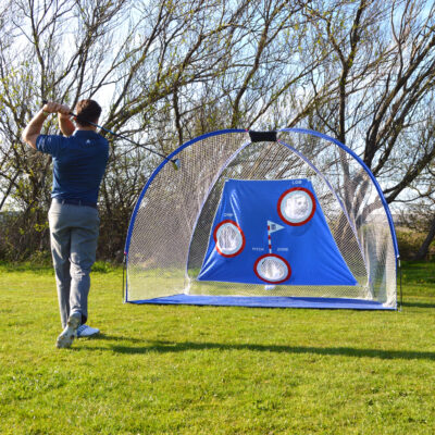 PGA Tour Pro golf practice net 7x10 extra large hitting area with target sheet