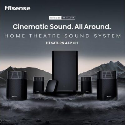 Hisense HT Saturn 4.1.2 Channel Wireless Surround Sound System