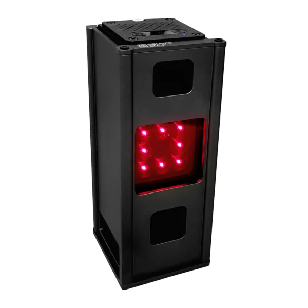 Full shielding protection of Square Golf metal case covering front sides back and bottom