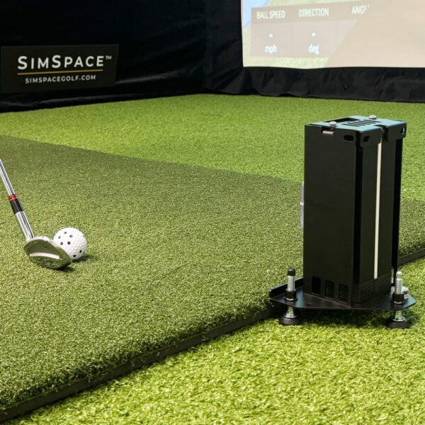Open back design of Square Golf Ironclad Protector allowing full access to ports and controls