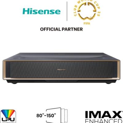 4K Laser Cinema Projector - Hisense PT1TUK Dolby Atmos LPU Digital Engine