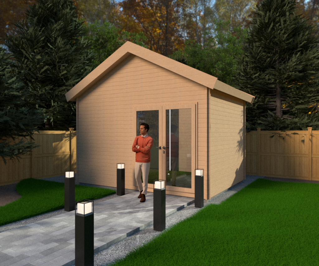 The Nano - 4.3m x 3.2m – golf simulator cabin