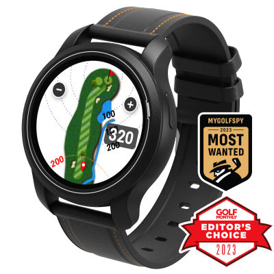 GolfBuddy Aim W12 Golf GPS Watch - MyGolfSpy #1 Rated 2023 | Green Undulation | UK