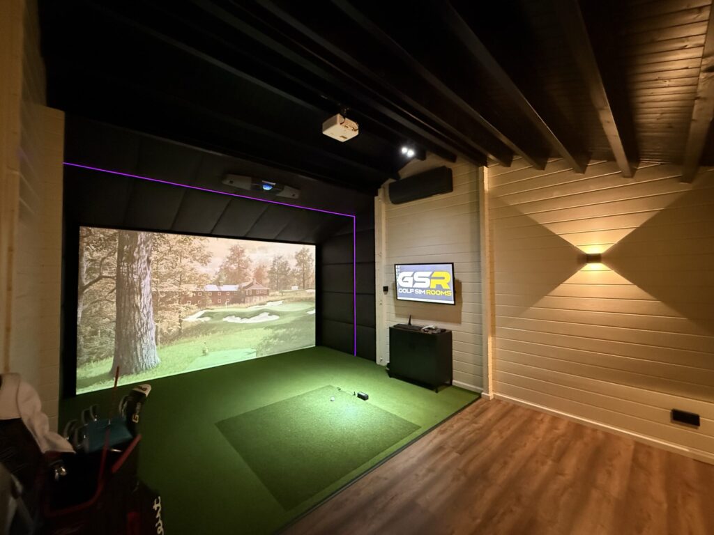 Legend simulator bay with impact screen