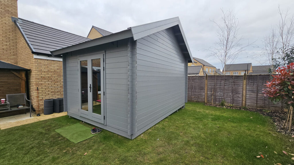 Grey Nano exterior with double doors