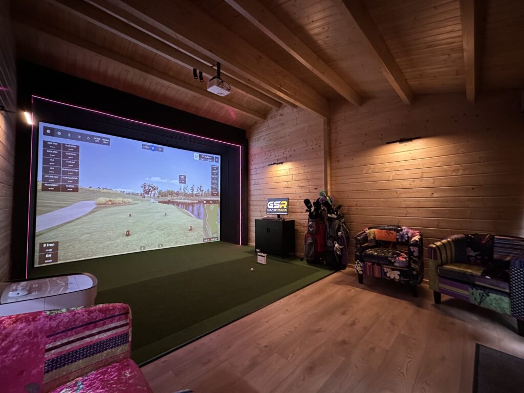 Bespoke interior finished for simulator use