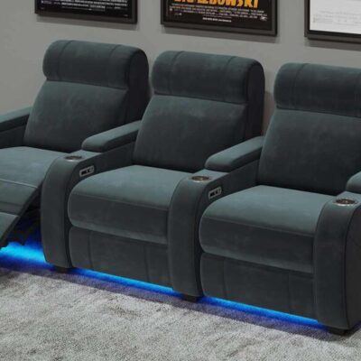 Paramount + 3 Cinema Seats - Home Cinema Seating