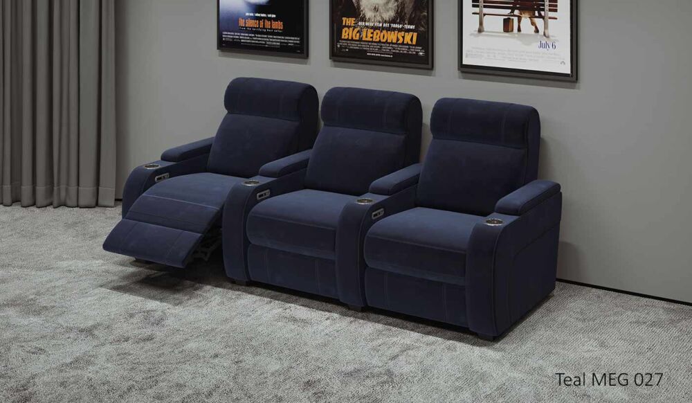 Paramount + 3 Cinema Seats - Home Cinema Seating - Image 6