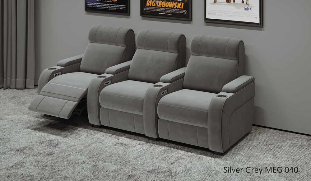 Paramount + 3 Cinema Seats - Home Cinema Seating - Image 11