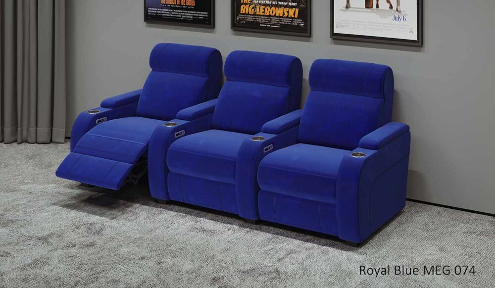 Paramount + 3 Cinema Seats - Home Cinema Seating - Image 12