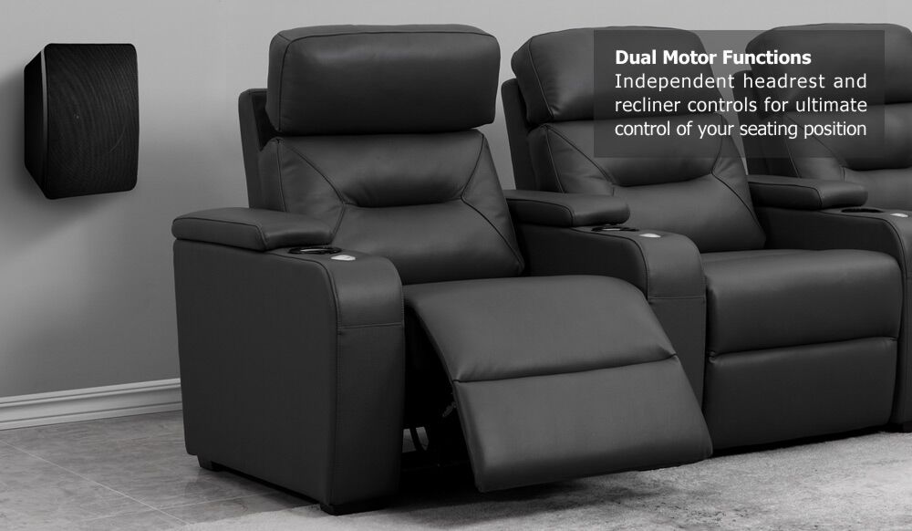 Universal Ultimate 2 Cinema Chairs - Dual Motor - Image 16