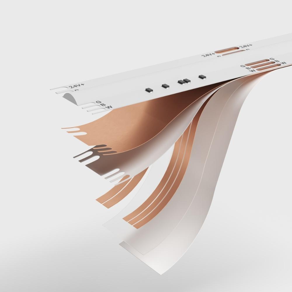 Tagra Professional COB LED Strip Light - 840 LEDs/m - 24V - IP20 - 18.5W/m - RGB+W - Image 10