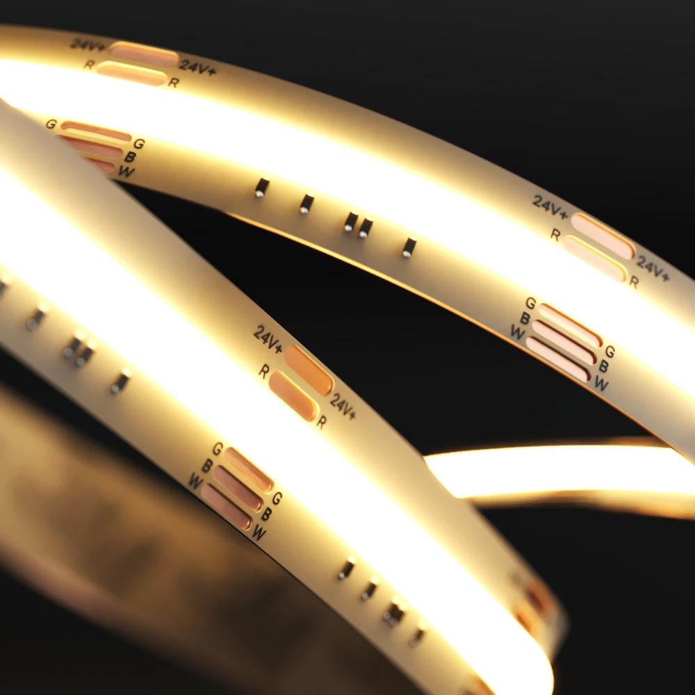Tagra Professional COB LED Strip Light - 840 LEDs/m - 24V - IP20 - 18.5W/m - RGB+W - Image 6