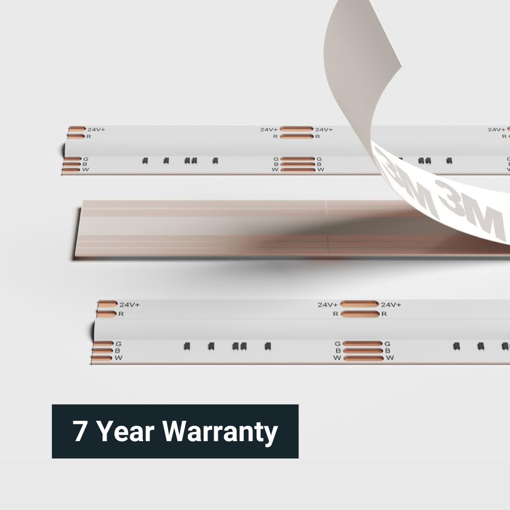 Tagra Professional COB LED Strip Light - 840 LEDs/m - 24V - IP20 - 18.5W/m - RGB+W - Image 9
