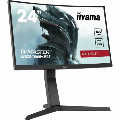 iiyama G-Master GB2466HSU-B1 24" 165Hz 1ms 1500R Height Adjustable Curved Gaming Monitor