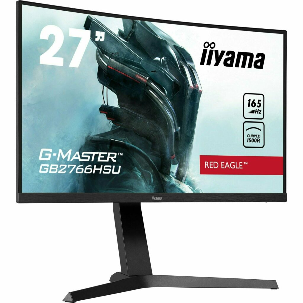 iiyama G-Master GB2766HSU-B1 27" 165Hz 1ms 1500R Height Adjustable Curved Gaming Monitor – iiyama 27 inch monitor