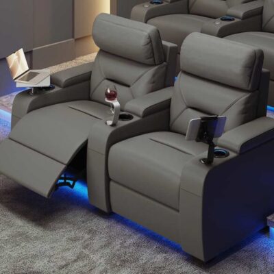 Universal Ultimate 2 Cinema Chairs - Dual Motor
