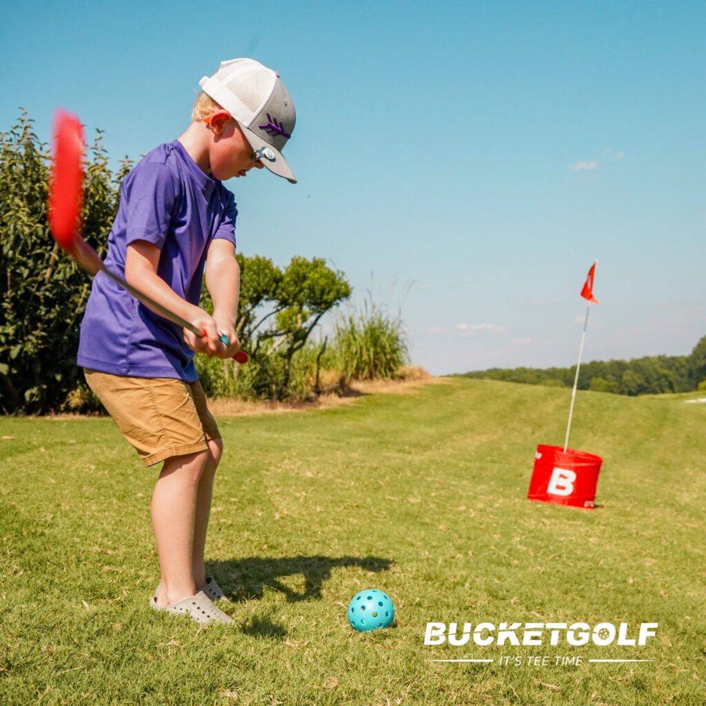 BucketGolf Club in Use