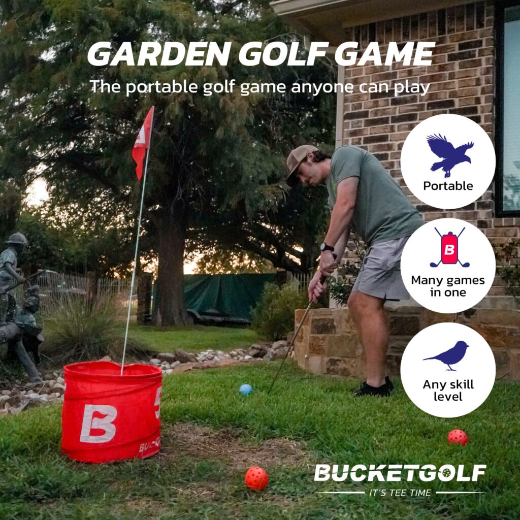 Family Playing BucketGolf