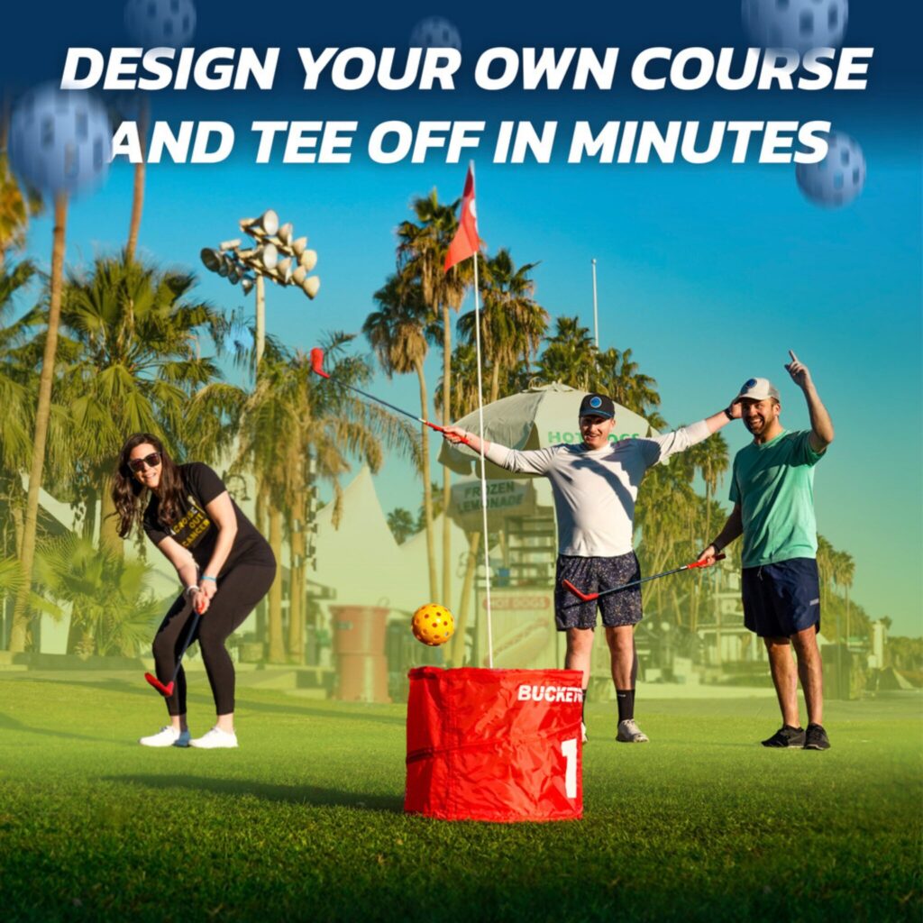 BucketGolf Pop-Up Hole Close Up