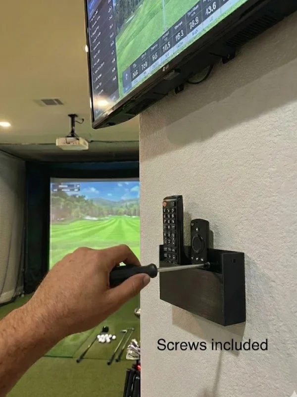 Wall Mounted Remote Holder | Controller Storage Solution | Tekden