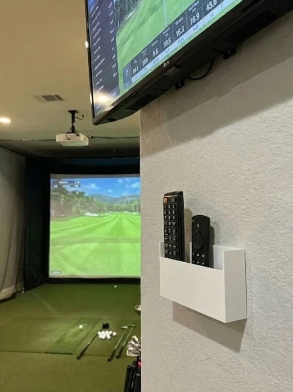 Wall Mounted Remote Holder | Controller Storage Solution | Tekden