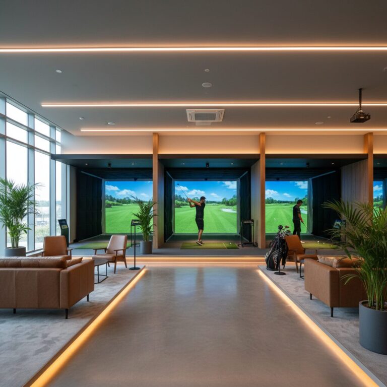Golf Simulator Technology 2026: AI Features & Market Trends