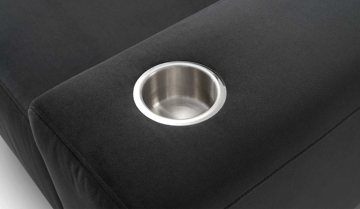 Motion Cinema Sofa Bed - Cupholders