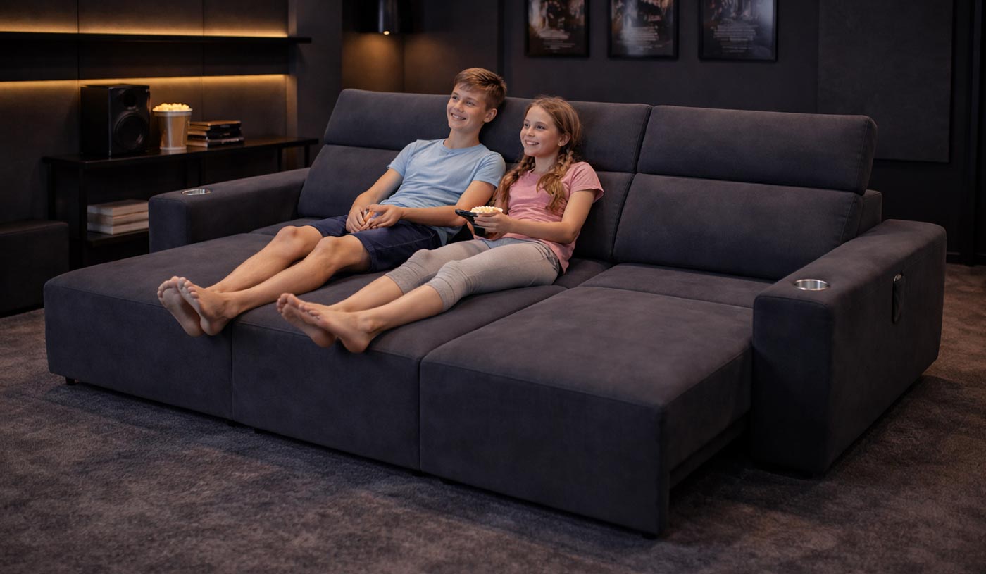 Motion Cinema Sofa Bed - Home Cinema Room