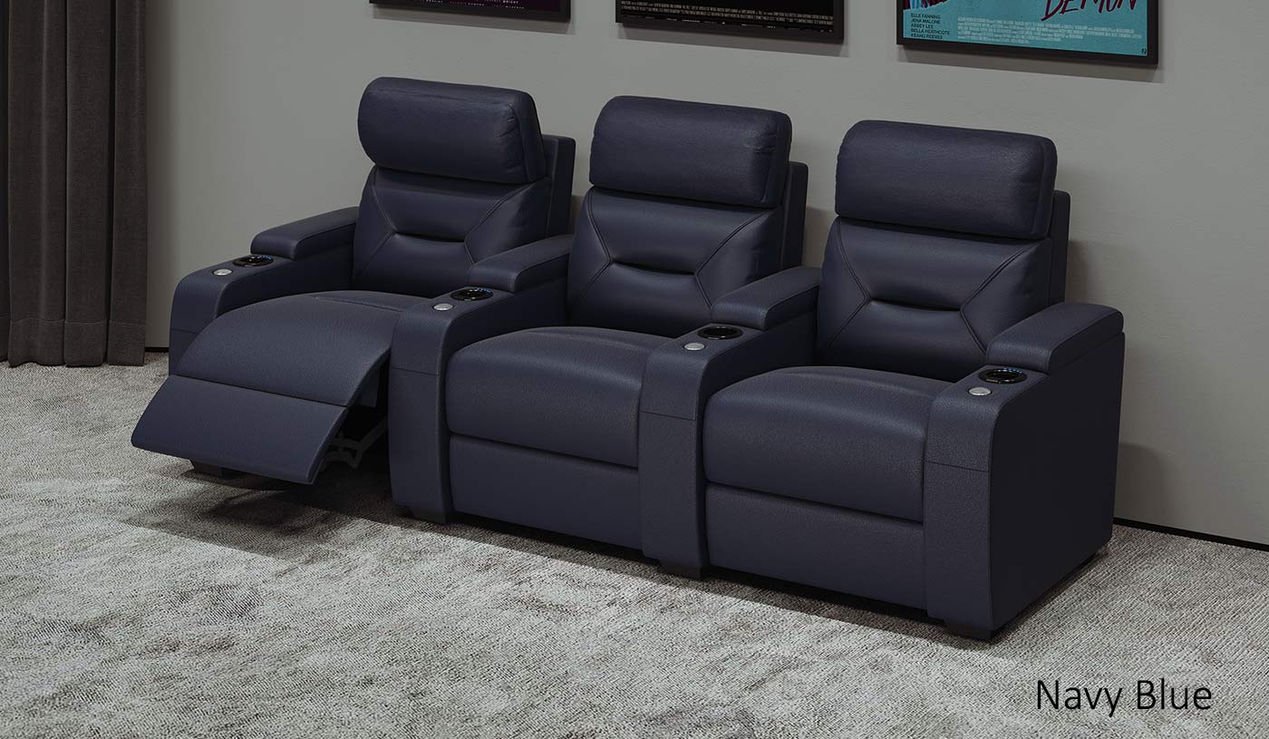 Universal Ultimate 3 Cinema Chairs - Dual Motor - Image 10