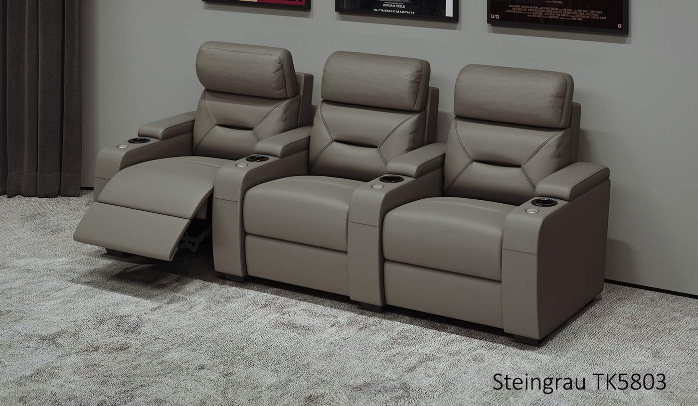 Universal Ultimate 3 Cinema Chairs - Dual Motor - Image 11