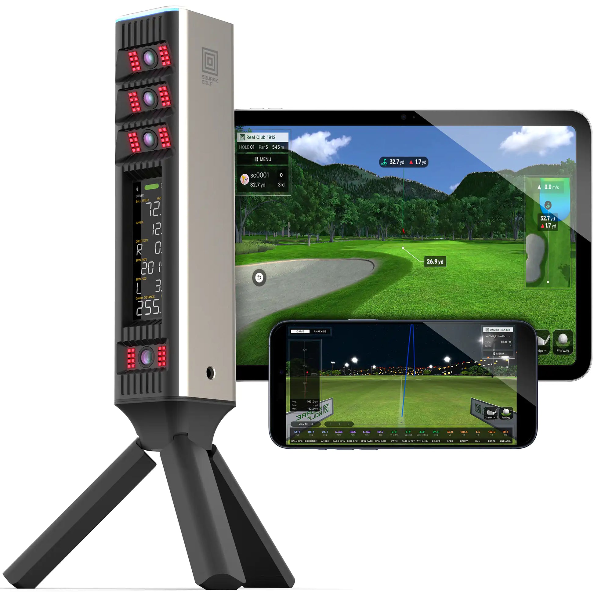 Square Golf Omni Launch Monitor – Pre-Order