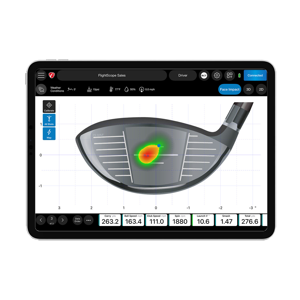 FlightScope Mevo Gen2 Face Impact Location – Software Upgrade - Image 3