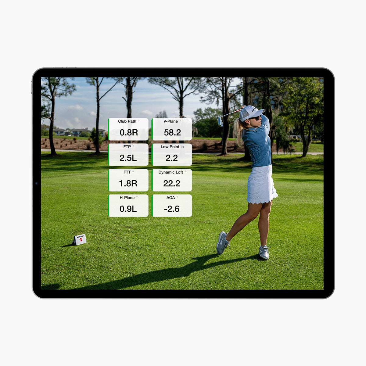 FlightScope Mevo Gen2 Pro Package + Face Impact Location Bundle