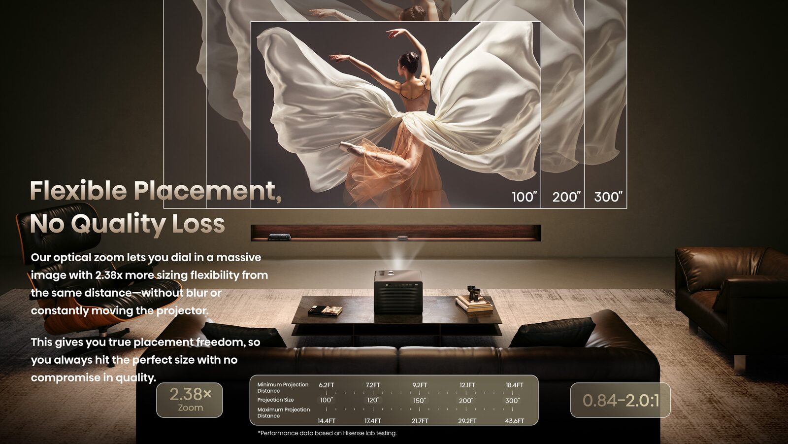 Hisense XR10 4K UHD Triple Laser Projector - Image 5